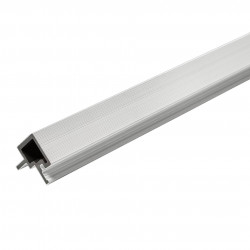 Угловой профиль CM Wall 56х49х4000мм (белый)